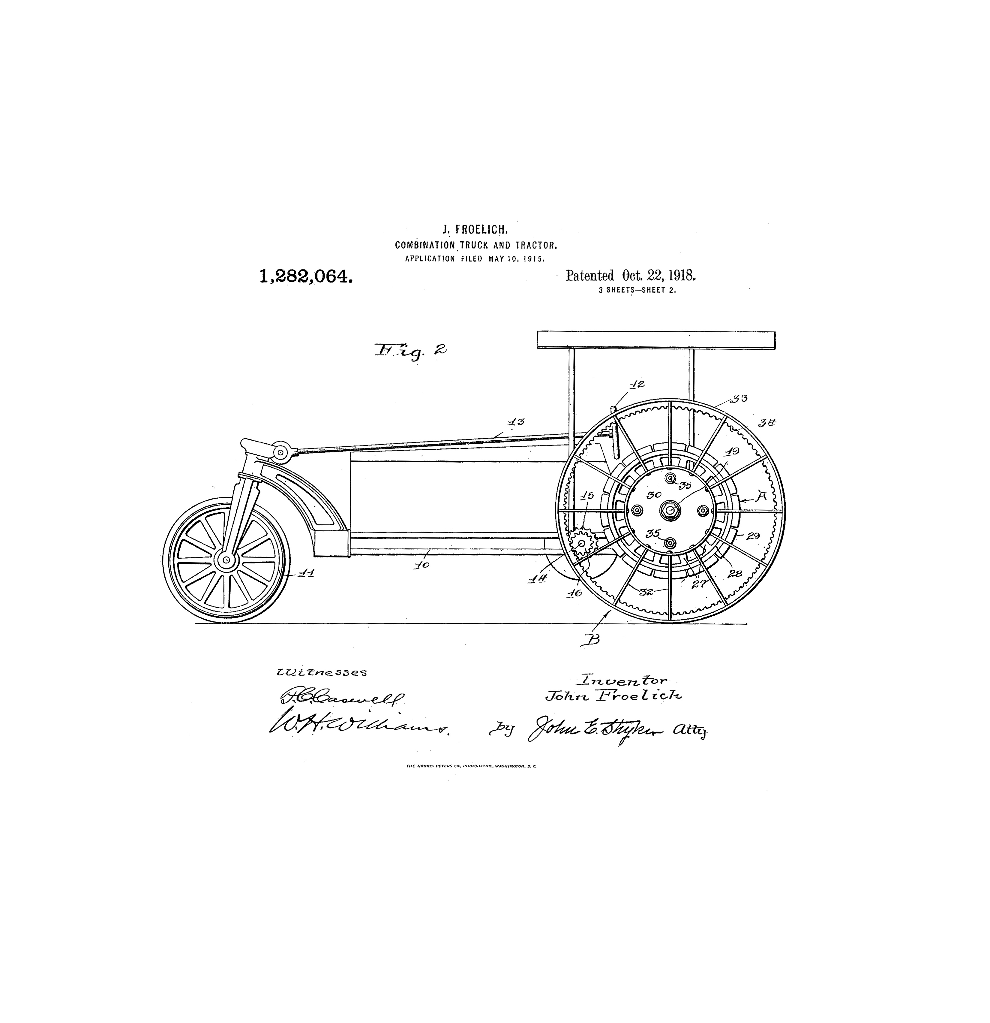 john froelich patent