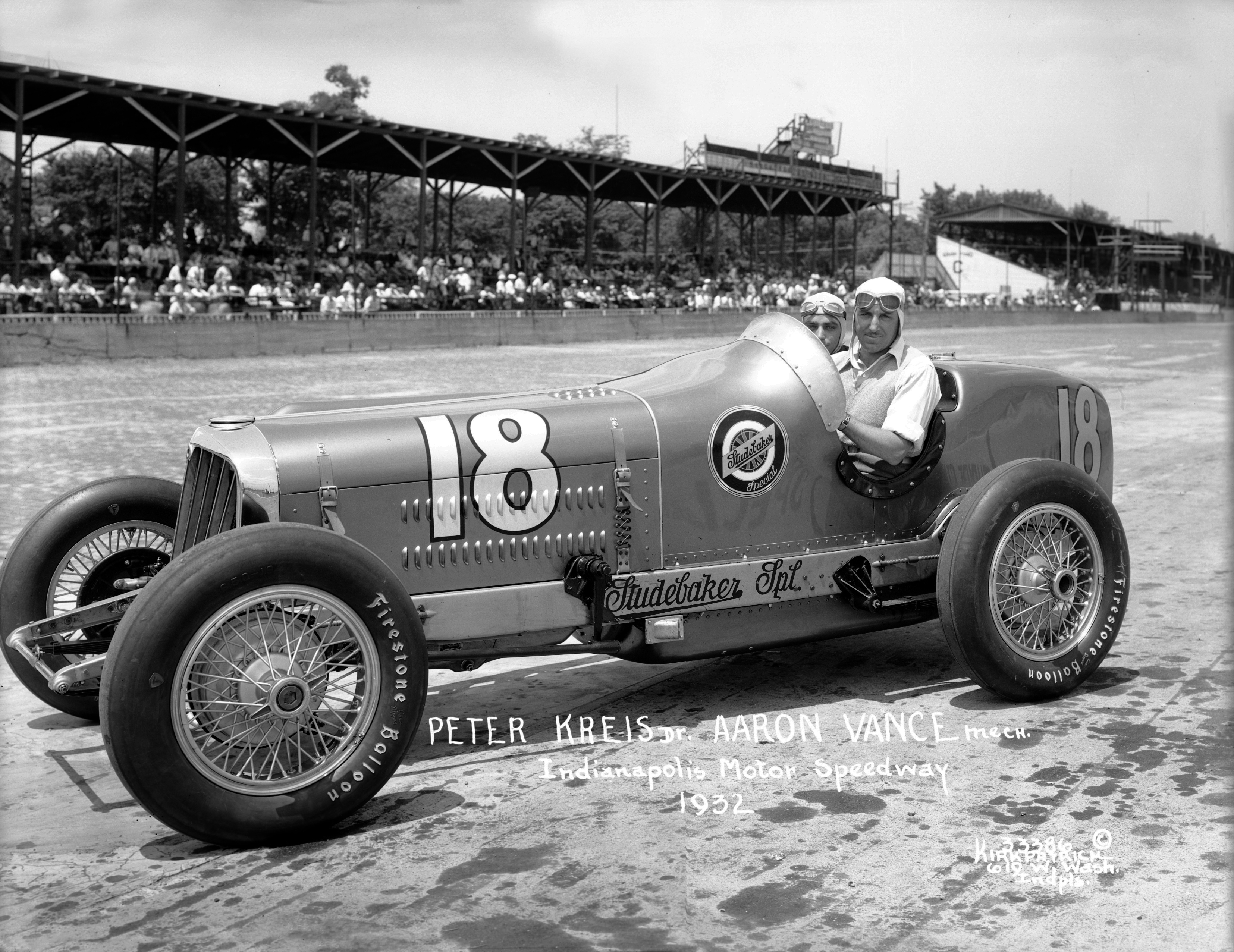 pete kreis at indy 500