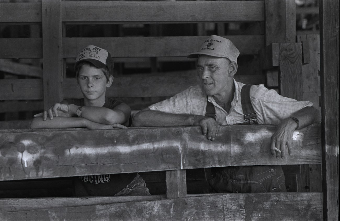 American farmers in the 1980s