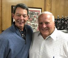 Art Garner (Left) and A.J. Foyt (Right)