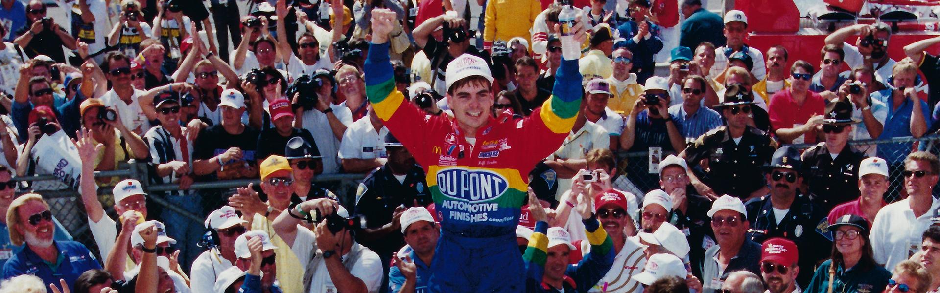 Jeff Gordon in Victory Lane